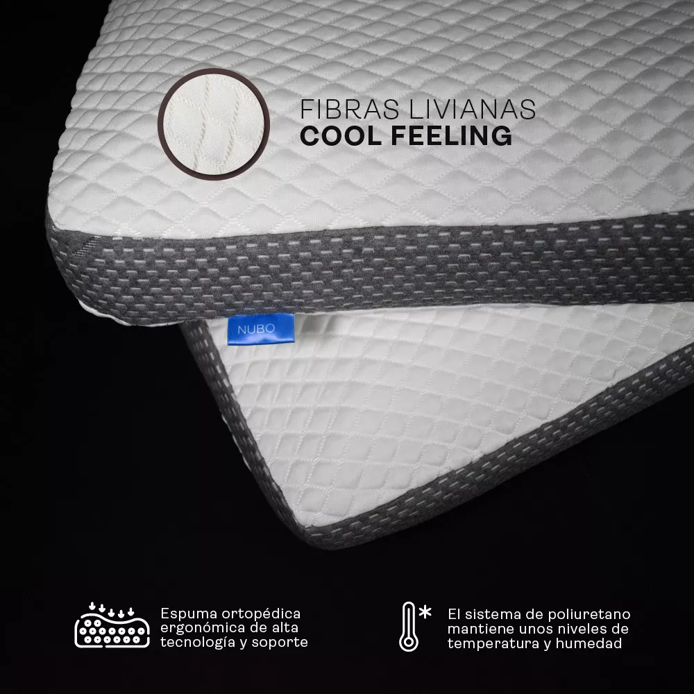 Kit X2 Almohada carbono tradicional lux - View 3