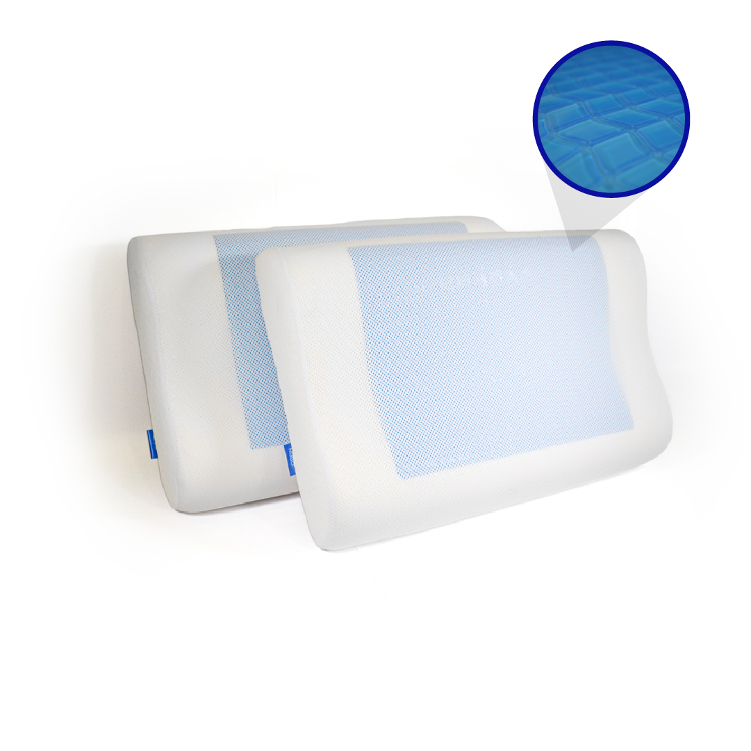 KIT X2 Almohada cool gel cervical ortopédica - View 1