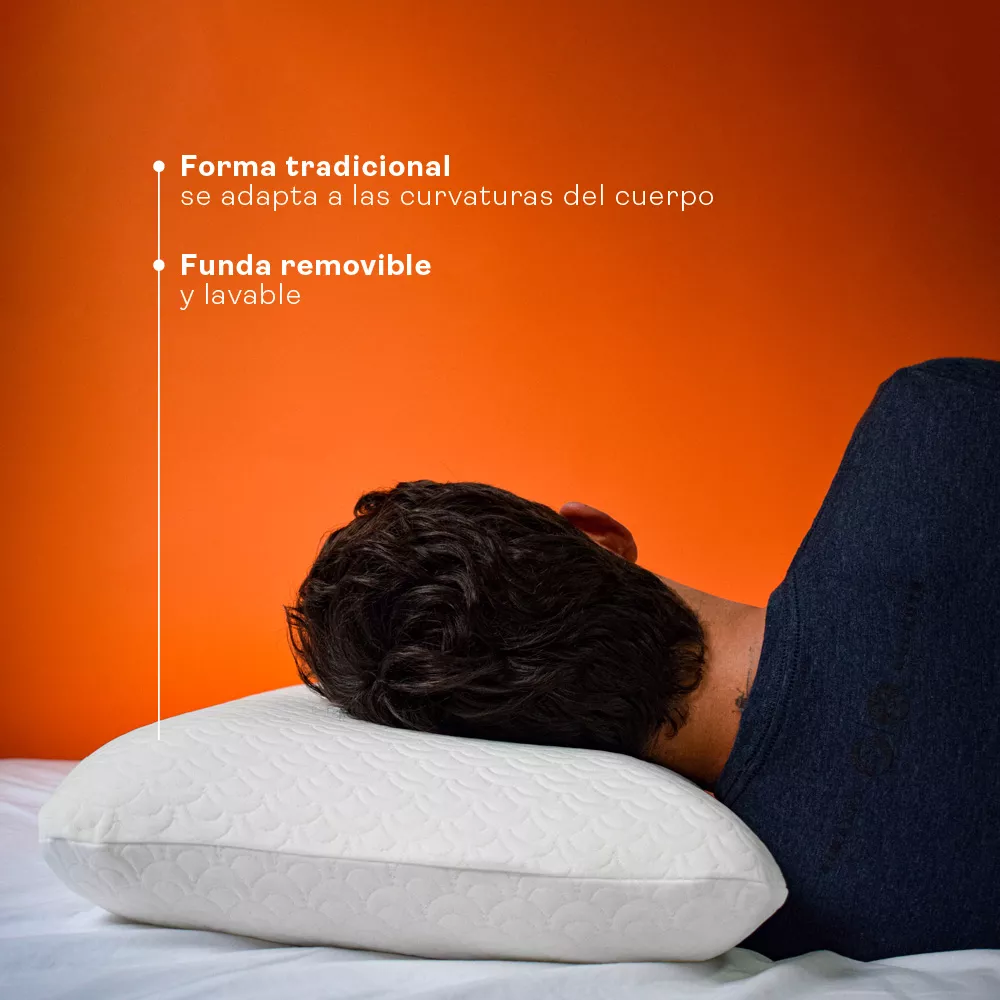 Almohada essential viscoelástica tradicional lux - View 3