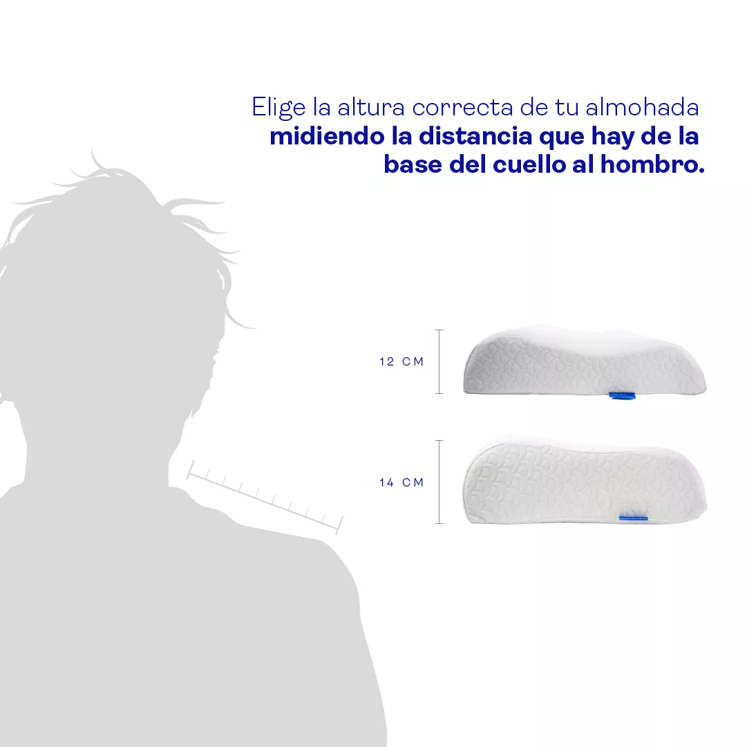 KIT X2 Almohada cool gel cervical ortopédica - View 2